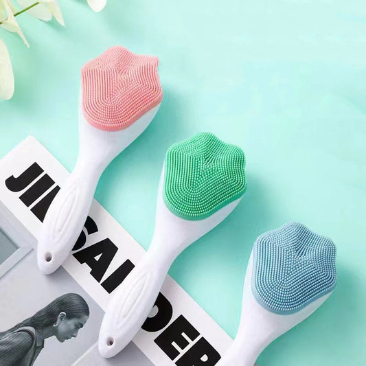 Silicone Face Scrubber Gentle Exfoliation for Sensitive Skin